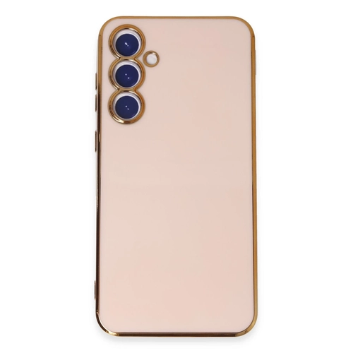 Newface Samsung Galaxy S23 FE Klf Volet Silikon - Pembe