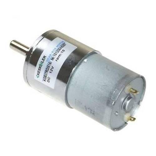 KGB37 12V 10Rpm 37mm Redktrl Eksantrik Dc Motor