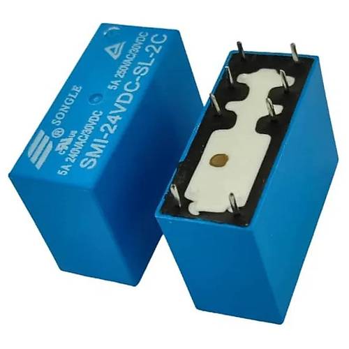 Songle SMI-24VDC-SL-2C5A 24V 8 Pin ift Kontak (HLE3)
