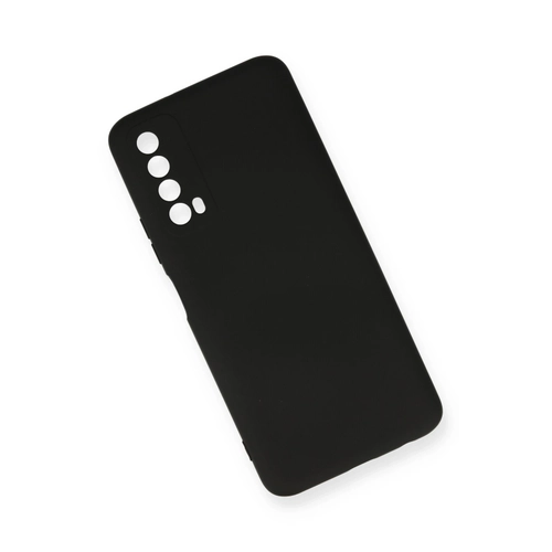 Newface Huawei P Smart 2021 Klf Nano ii Kadife Silikon - Siyah