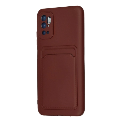 Newface Xiaomi Redmi Note 11 SE Klf Kelvin Kartvizitli Silikon - Bordo