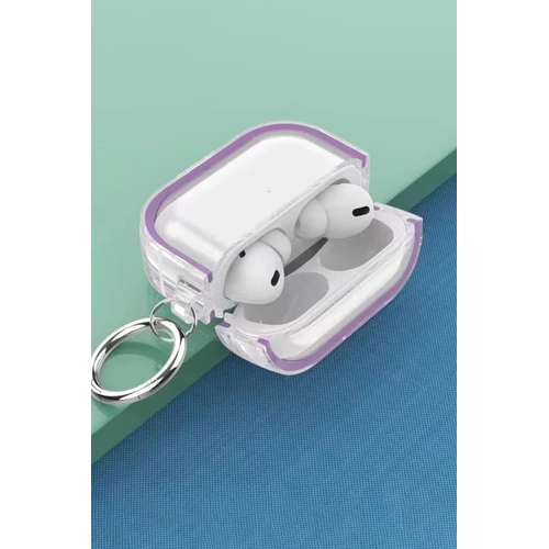 Movenchy Airpods Pro 2 (2.nesil) Shiny effaf Klf - Pembe
