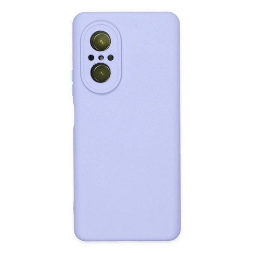 Newface Huawei Nova 9 SE Klf Nano ii Kadife Silikon - Lila
