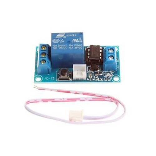 Butonlu Rle Modl 12V 10A