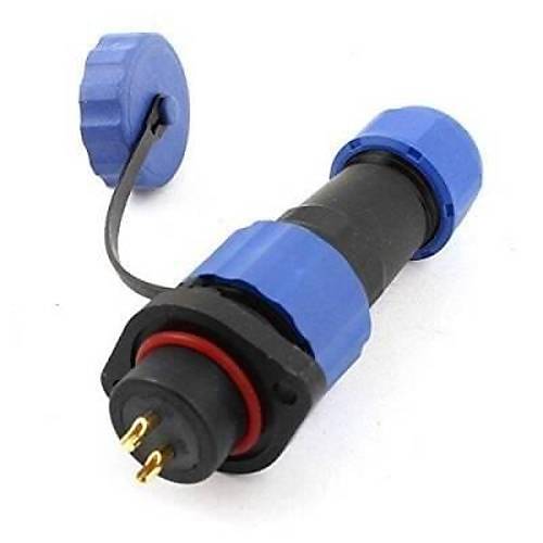 SD16 2 Pin 16mm Su Ge�irmez Konnekt�r Tak�m� - Flan�l� Panel Tipi