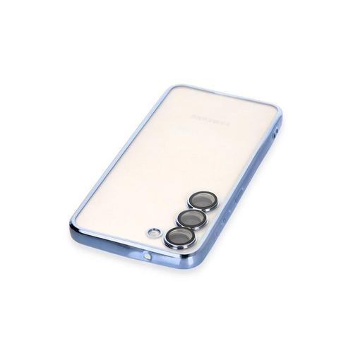 Newface Samsung Galaxy S24 Plus Klf Razer Lensli Silikon - Ak Mavi