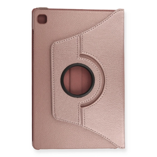 Newface Samsung Galaxy T500 Tab A7 10.4 Klf 360 Tablet Deri Klf - Rose Gold