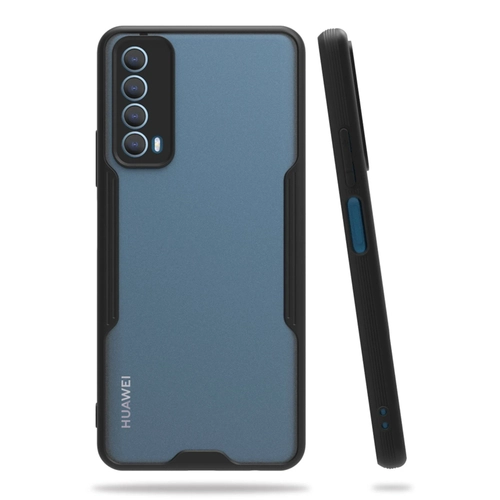 Newface Huawei P Smart 2021 Klf Platin Silikon - Siyah