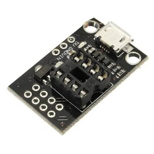 ATtiny13A/ATtiny25/ATtiny45/ATtiny85 Usb Geliştirme ve Programlama Kartı