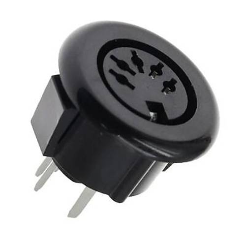 DS-5-07A 5 Pin Di�i DIN Konnekt�r - Panel Tipi