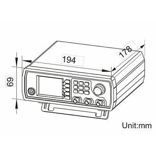 JDS6600 60MHz DDS ift Kanal Sinyal Jeneratr