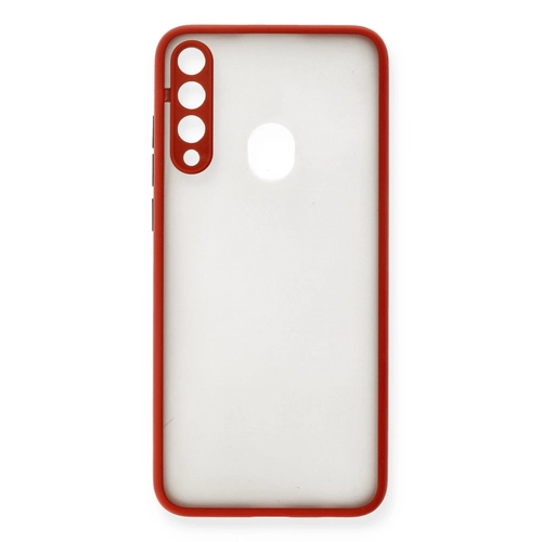 Newface Huawei Y6P Klf Montreal Silikon Kapak - Krmz
