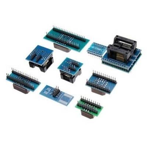 TL866II Plus Universal USB Programlay�c� +9 �evirici Adapt�r