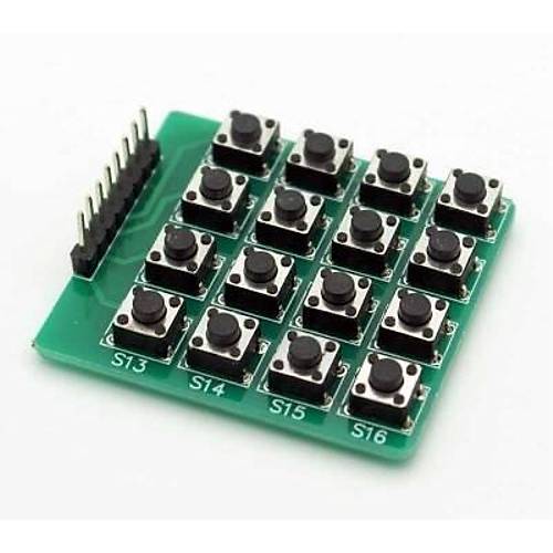 4x4 Push Buton Keypad