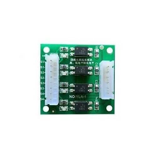 YLA-1 EL817 4 Kanal Optokuplr zolasyon Modl