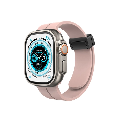 Newface Apple Watch 42mm KR412 Elegance Stylsh Kordon - Pudra