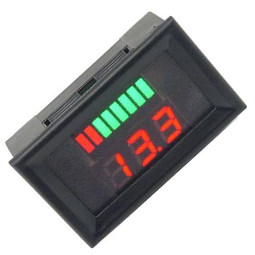 Ak arj Seviye Gstergesi 12-24V DC (Ak Kapasite Gstergesi)