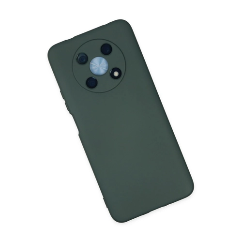Newface Huawei Nova Y90 Klf Nano ii Kadife Silikon - Koyu Yeil