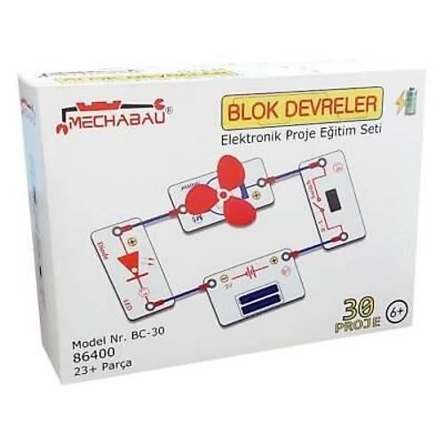 Blok Devreler Elektronik Eitim Seti - 30 Proje
