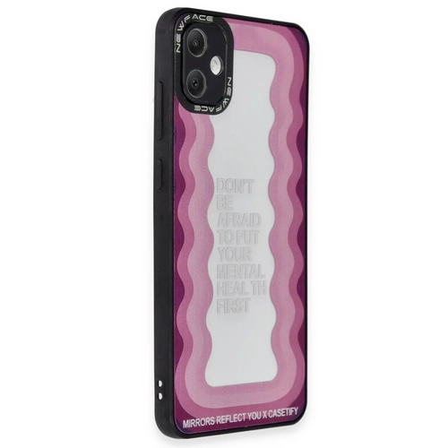 Newface Samsung Galaxy A05 Kılıf Mirror Desenli Kapak - Mirror - 11