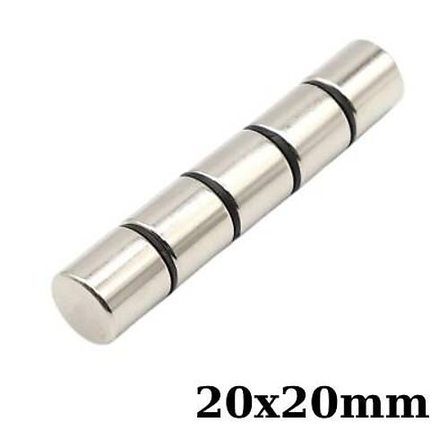 20x20mm Neodyum Gl Mknats - Neodim Magnet