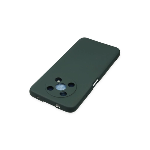 Newface Huawei Nova Y90 Klf Nano ii Kadife Silikon - Koyu Yeil