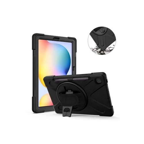 Newface Samsung Galaxy P610 Tab S6 Lite 10.4 Klf Amazing Tablet Kapak - Siyah
