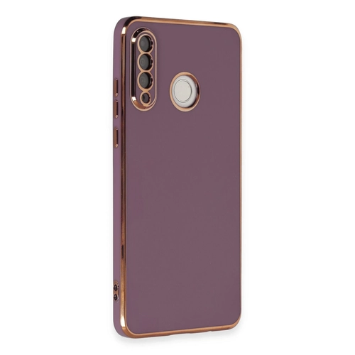 Newface Huawei P30 Lite Klf Volet Silikon - Mor