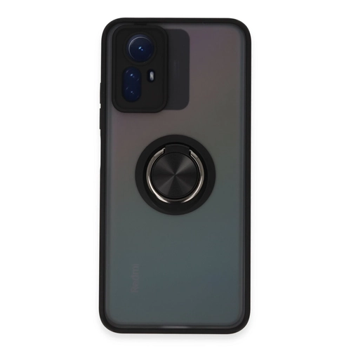 Newface Xiaomi Redmi Note 12S Klf Montreal Yzkl Silikon Kapak - Siyah