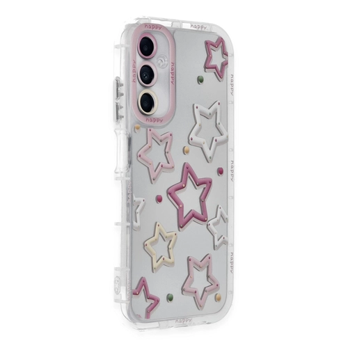 Newface Samsung Galaxy A15 4G Kılıf Reflexion Desenli Kapak - Desen 3