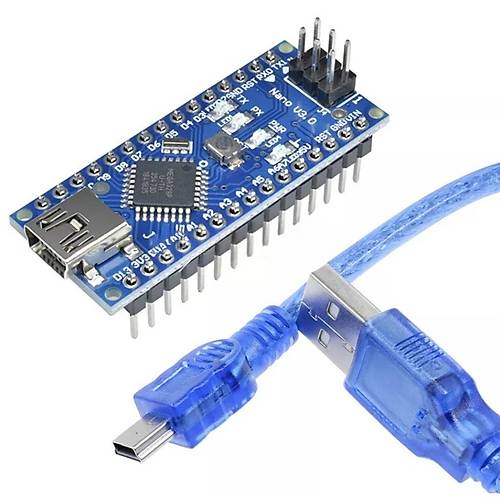Arduino Nano 328 FT232 (Klon) - (USB Kablolu)