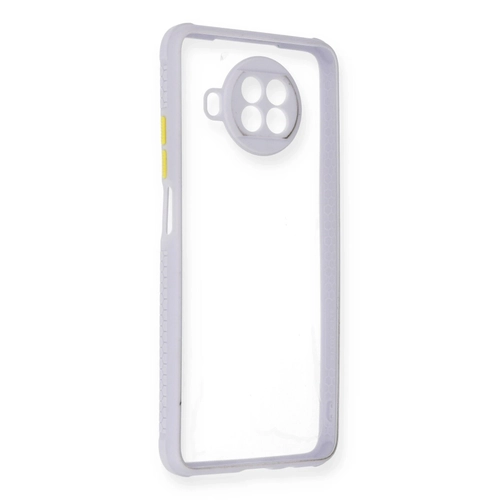 Newface Xiaomi Redmi Note 9 Pro 5G Klf Miami effaf Silikon - Lila