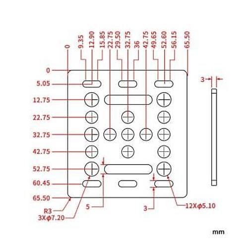 V-Slot Rulmanl Araba 20x20 Profil Uyumlu