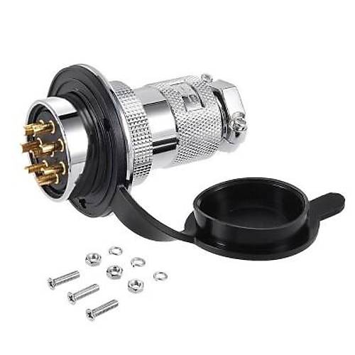 DF25 8 Pin 25mm Su Geirmez Konnektr Takm