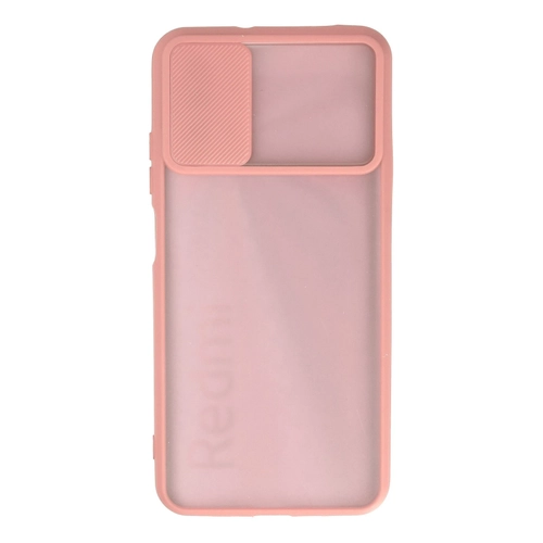 Newface Xiaomi Redmi 9T Klf Palm Buzlu Kamera Srgl Silikon - Pembe