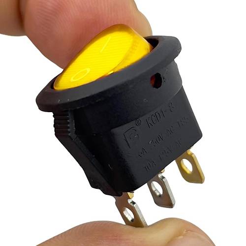IC-131 Yuvarlak Ikl Anahtar On-Off 3P Sar