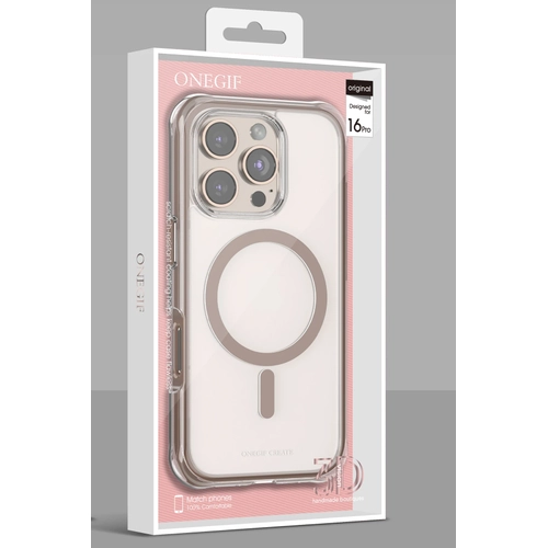 Onegif Apple iPhone 16 Pro Hulk Magsafe Kapak - l Titanyum