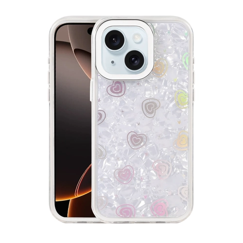 Newface Apple iPhone 14 Lumi Desenli Kapak - Beyaz
