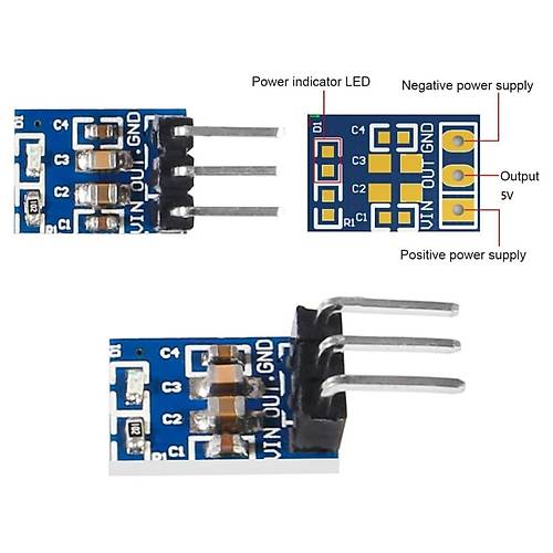 AMS1117 5V to 3.3V Step-Down G Kayna Modl