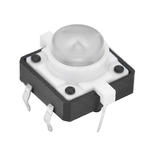 12x12mm Beyaz Led Ikl Tact Switch