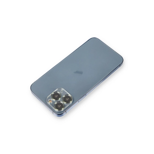 Newface iPhone 11 Pro Max Metal Kamera Lens Koruma Cam - Koyu Yeil