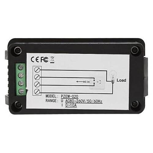 PZEM-020 10A AC Dijital G Monitr