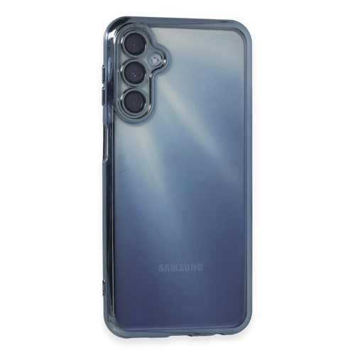 Newface Samsung Galaxy M34 5G Klf Razer Lensli Silikon - Ak Mavi