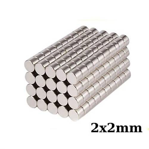 2x2mm Neodyum Gl Mknats - Neodim Magnet