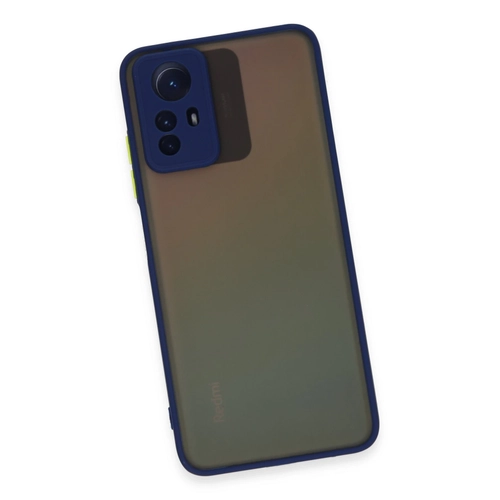 Newface Xiaomi Redmi Note 12S Klf Montreal Silikon Kapak - Lacivert