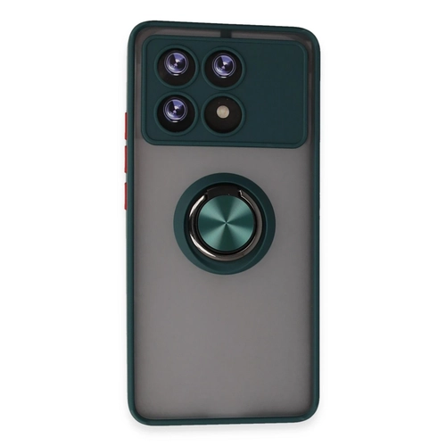 Newface Xiaomi Poco X6 Pro Klf Montreal Yzkl Silikon Kapak - Yeil
