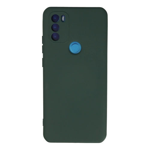 Newface General Mobile GM 21 Plus Klf Nano ii Kadife Silikon - Koyu Yeil