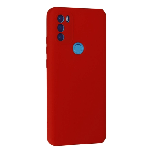 Newface General Mobile GM 21 Plus Klf Nano ii Kadife Silikon - Krmz
