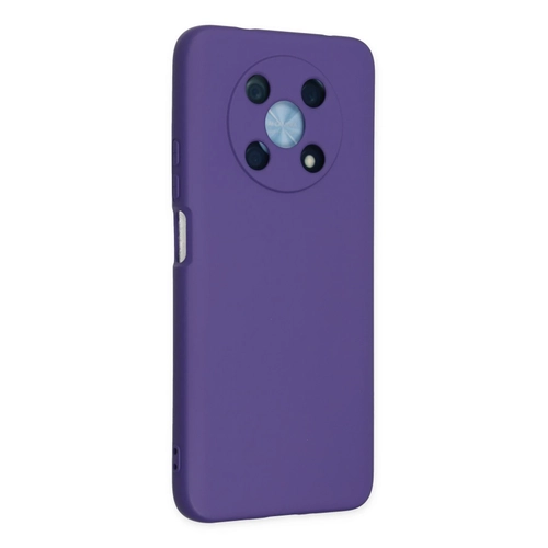 Newface Huawei Nova Y90 Klf Nano ii Kadife Silikon - Mor
