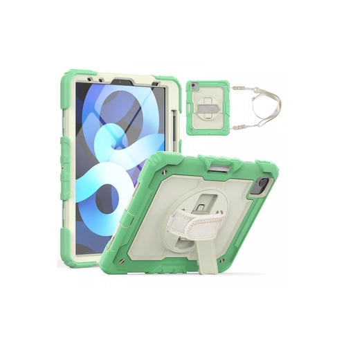 Newface iPad Pro 11 (2020) Klf Strap New Tablet Kapak - Yeil